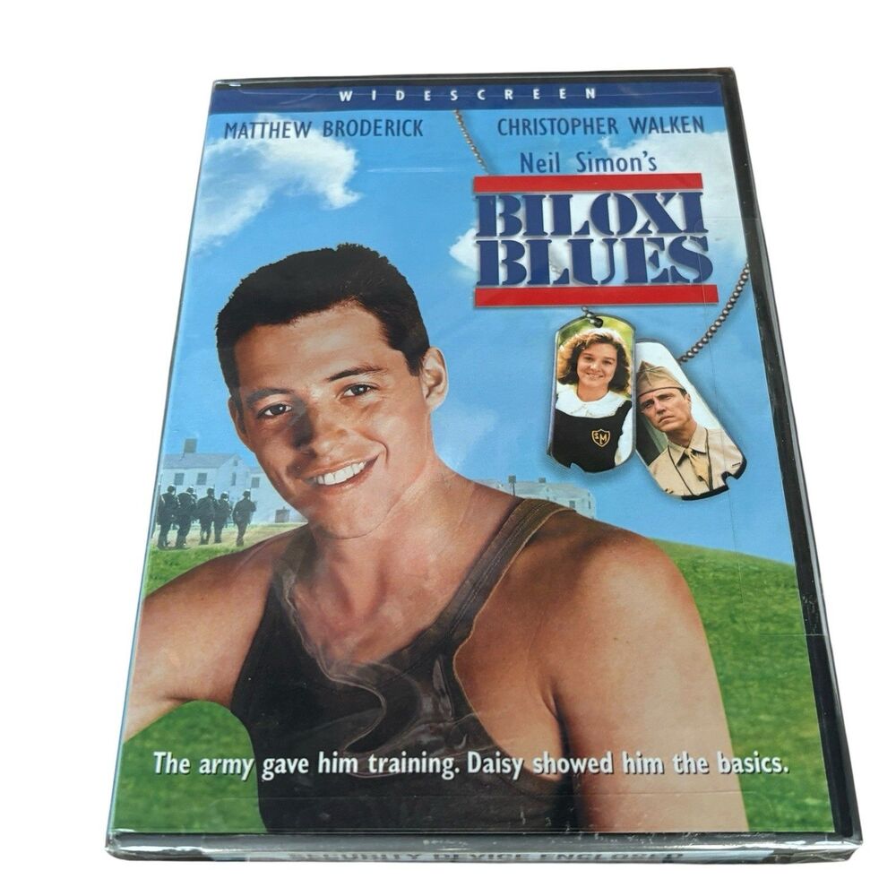 Biloxi Blues DVD 2003 New Sealed Matthew Broderick Christopher Walken Widescreen